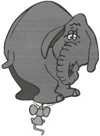 Психология: слон и мышенок